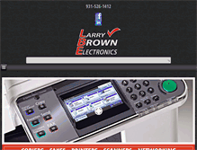 Tablet Screenshot of larrybrownelectronics.com